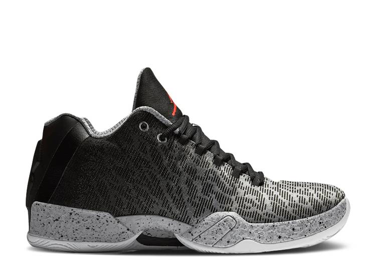 【 AIR JORDAN JORDAN 29 LOW 'INFRARED' / BLACK INFRARED 23 WOLF GREY 】 ナイキ 黒色 ブラック 灰色 グレー エアジョーダン スニーカー メンズ