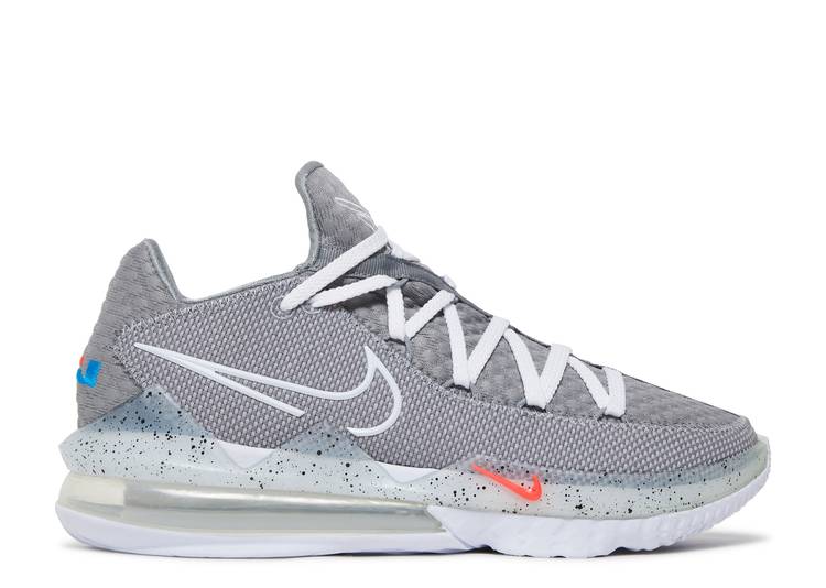 【 NIKE LEBRON 17 LOW EP 'PARTICLE GREY' / PARTICLE GREY WHITE LIGHT SMOKE 】 レブロン 灰色 グレー 白色 ホワイト スニーカー メンズ ナイキ
