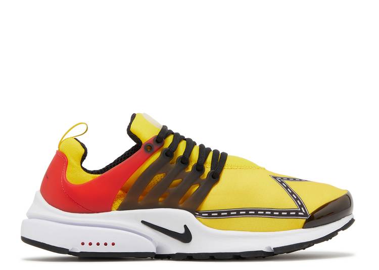 【 NIKE AIR PRESTO \'ROAD RACE\' / SPEED YELLOW UNIVERSITY RED 】 プレスト スピード 黄色 イエロー 赤 レッド エア スニーカー メンズ ナイキ