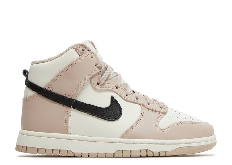 【 NIKE WMNS DUNK HIGH \u0027FOSSIL STONE\u0027 / FOSSIL STONE BLACK SAIL 】 ダンク ご機嫌 黒いこと 黒いこと ダンクハイ スニーカー レディース ナイキ
