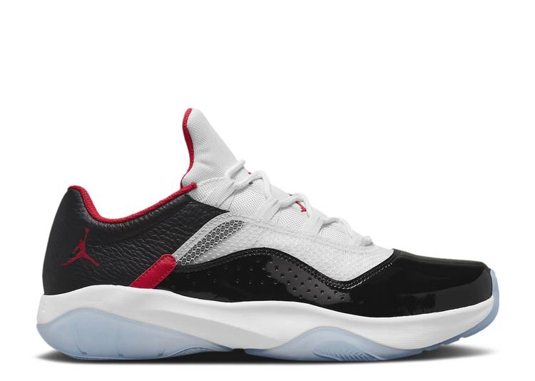【 AIR JORDAN JORDAN 11 CMFT LOW 'WHITE BLACK UNIVERSITY RED' / WHITE BLACK UNIVERSITY RED 】 ナイキ 黒色 ブラック 白色 ホワイト 赤 レッド エアジョーダン スニーカー メンズ
