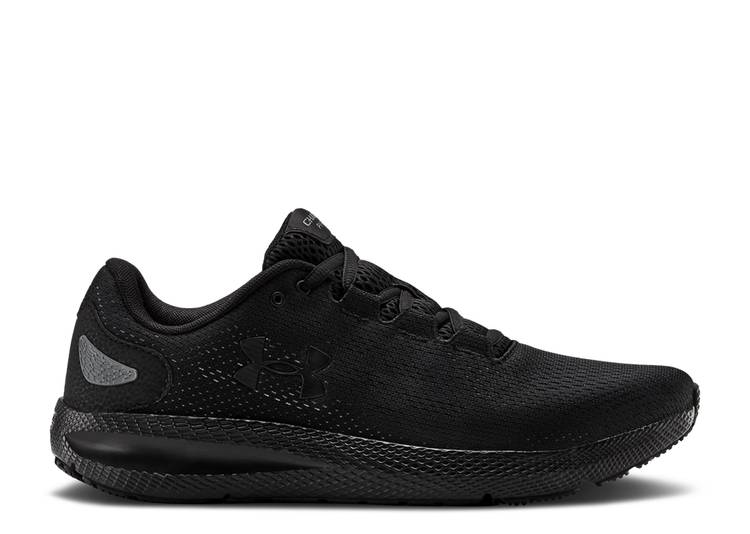 【 UNDER ARMOUR CHARGED PURSUIT 2 'TRIPLE BLACK' / BLACK 】 黒色 ブラック アンダーアーマー スニーカー メンズ