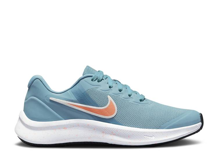 【 NIKE STAR RUNNER 3 GS 'WORN BLUE CRIMSON BLISS' / WORN BLUE CRIMSON BLISS 】 青色 ブルー クリムゾン ジュニア キッズ ベビー マタニティ スニーカー ナイキ｜スニケス
