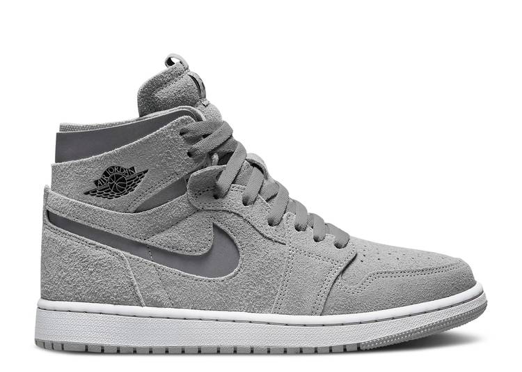 【 AIR JORDAN WMNS JORDAN 1 HIGH ZOOM COMFORT 'MEDIUM GREY' / MEDIUM GREY REFLECT SILVER 】 ナイキ ハイ ズーム 灰色 グレー 銀色 シルバー エアジョーダン スニーカー レディース｜スニケス 39,585円