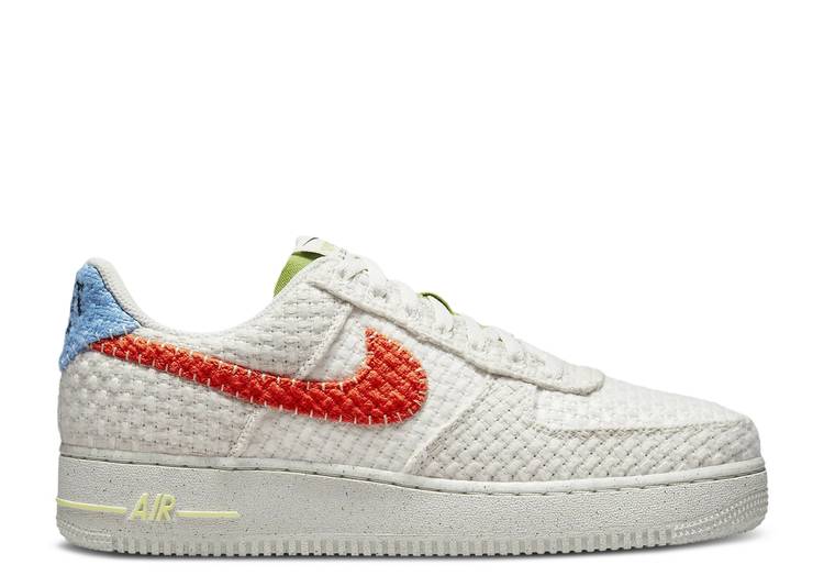 【 NIKE AIR FORCE 1 LOW '07 NEXT NATURE 'HEMP' / PHANTOM SAIL UNIVERSITY BLUE 】 青色 ブルー エアフォース スニーカー メンズ ナイキ