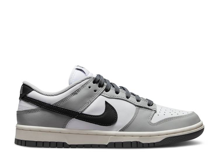 【 NIKE WMNS DUNK LOW \u0027LIGHT SMOKE GREY\u0027 / WHITE LIGHT SMOKE GREY BLACK 】 ダンク 白いこと 白いこと 薄墨色 薄墨色 黒いこと 黒いこと ダンクロー スニーカー レディース ナイキ レディース靴-スニーカー-靴