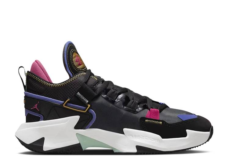 【 AIR JORDAN JORDAN WHY NOT ZER0.5 'HYPE MUSIC' / BLACK SAPPHIRE MINT FOAM 】 ナイキ 黒色 ブラック エアジョーダン スニーカー メンズ｜スニケス