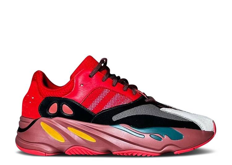 【 ADIDAS YEEZY BOOST 700 \u0027HI-RES RED\u0027 / HI RES RED HI RES RED HI RES RED 】 アディダス ブースト 赤 赤いこと \u0027HIRES スニーカー メンズ スニーカー-メンズ靴
