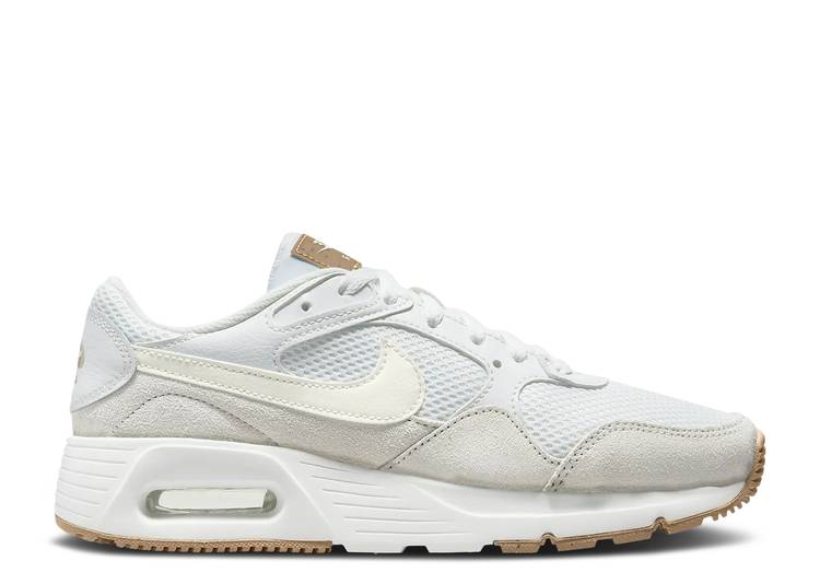 【 NIKE WMNS AIR MAX SC \u0027WHITE PLATINUM TINT\u0027 / SUMMIT WHITE PLATINUM TINT HEMP 】 マックス プラチナム 白いこと 白いこと 大気圏マックス スニーカー レディース ナイキ