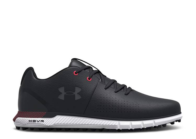 【 UNDER ARMOUR HOVR FADE 2 SPIKELESS E WIDE 'BLACK' / BLACK 】 黒色 ブラック アンダーアーマー スニーカー メンズ