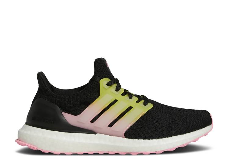 【 ADIDAS WMNS ULTRABOOST 5.0 デオキシリボ核酸 \u0027BLACK BEAM PINK\u0027 / CORE BLACK CLOUD WHITE BEAM PINK 】 アディダス 中核グループ 黒いこと 黒いこと 白いこと 白いこと さくら色 スニーカー レディース