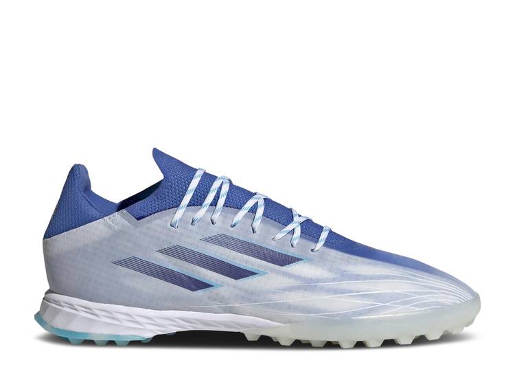 【 ADIDAS X SPEEDFLOW.1 TF 'WHITE LEGACY INDIGO' / CLOUD WHITE LEGACY INDIGO SKY 】 アディダス レガシー 白色 ホワイト 藍色 インディゴ スカイ スニーカー メンズ