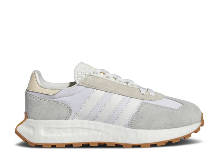 【 ADIDAS WMNS RETROPY E5 \u0027WHITE BLUE TINT GUM\u0027 / CLOUD WHITE CRYSTAL WHITE BLUE 】 アディダス 青碧 青碧 白いこと 白いこと スニーカー レディース