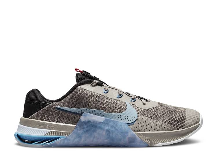 【 NIKE METCON 7 AMP 'ENIGMA STONE' / ENIGMA STONE BLACK DUTCH BLUE 】 アンプ 黒色 ブラック 青色 ブルー スニーカー メンズ ナイキ|スニケス