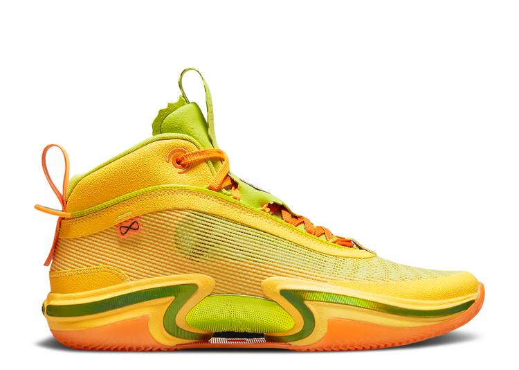 【 AIR JORDAN JAYSON TATUM X JORDAN 36 NITRO \u0027TACO JAY\u0027 / CITRON PULSE ATOMIC GREEN CONE 】 ナイキ 緑 緑であること エアジョーダン スニーカー メンズ