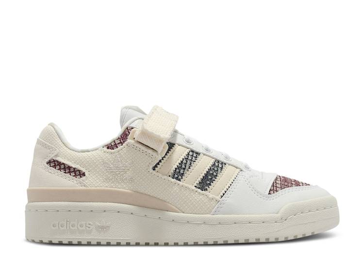 【 ADIDAS WMNS FORUM LOW \u0027WHITE BEIGE\u0027 / FOOTWEAR WHITE WONDER WHITE 】 アディダス 討論会 白いこと 白いこと スニーカー レディース