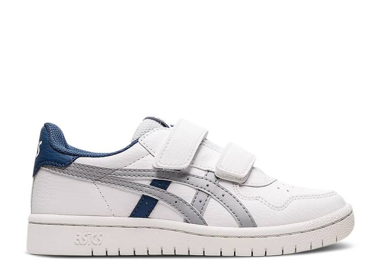 【 ASICS JAPAN S PS 'WHITE PIEDMONT GREY' / WHITE PIEDMONT GREY 】 白色 ホワイト 灰色 グレー ジュニア キッズ ベビー マタニティ スニーカー アシックス