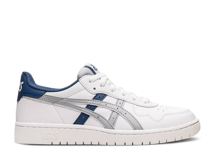 【 ASICS JAPAN S GS 'WHITE PIEDMONT GREY' / WHITE PIEDMONT GREY 】 白色 ホワイト 灰色 グレー ジュニア キッズ ベビー マタニティ スニーカー アシックス｜スニケス
