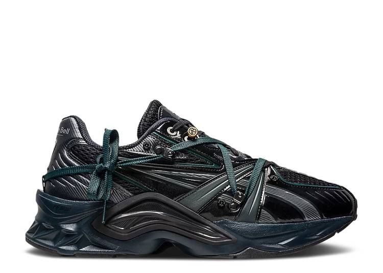 【 ASICS ANDERSSON BELL X PROTOBLAST BLACK / BLACK GRAPHITE GREY 】 黒色 ブラック 灰色 グレー スニーカー メンズ アシックス