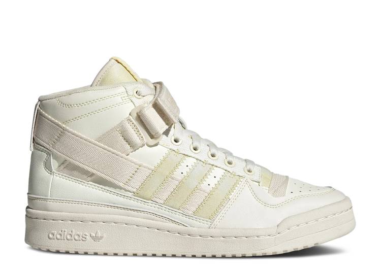 【 ADIDAS PARLEY X FORUM MID 'OFF WHITE' / OFF WHITE WONDER WHITE OFF WHITE 】 アディダス フォーラム ミッド 白色 ホワイト スニーカー メンズ｜スニケス