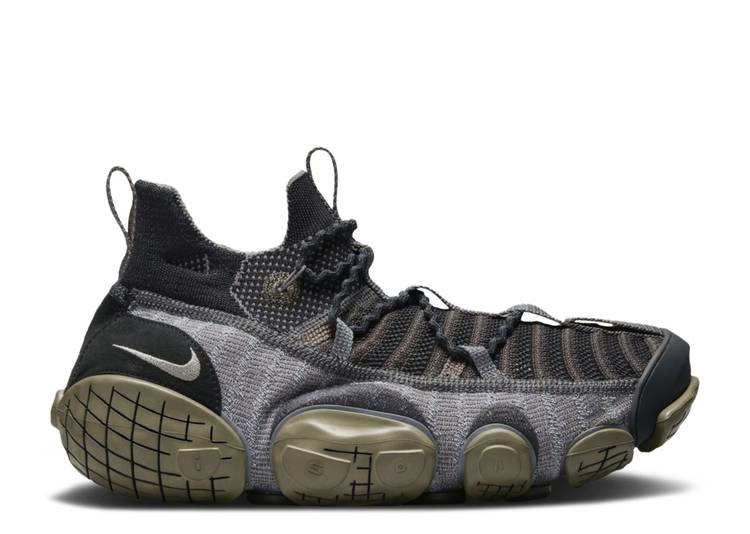 【 NIKE ISPA LINK \u0027BLACK MEDIUM OLIVE\u0027 / BLACK MEDIUM OLIVE 】 黒いこと 黒いこと オリーブ スニーカー メンズ ナイキ