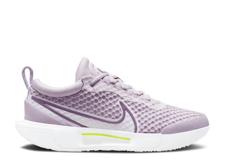 【 NIKE WMNS NIKECOURT ZOOM PRO 'DOLL AMETHYST WAVE' / DOLL AMETHYST WAVE VOLT WHITE 】 コート ズーム プロ ウェーブ ウェイブ 白色 ホワイト スニーカー レディース ナイキ