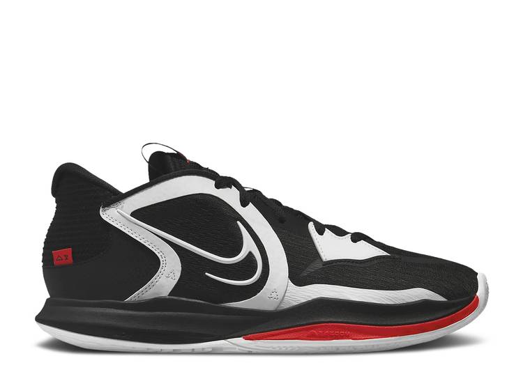 【 NIKE KYRIE LOW 5 BRED / BLACK CHILE RED WHITE 】 カイリー 黒色 ブラック 赤 レッド 白色 ホワイト スニーカー メンズ ナイキ