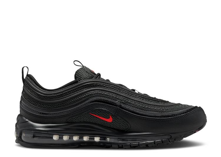 【 NIKE AIR MAX 97 \u0027BLACK UNIVERSITY RED\u0027 / BLACK UNIVERSITY RED WHITE 】 マックス 黒いこと 黒いこと 赤 赤いこと 白いこと 白いこと 大気圏マックス スニーカー メンズ ナイキ