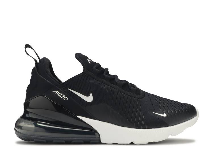 【 NIKE WMNS AIR MAX 270 'BLACK' / BLACK ANTHRACITE WHITE 】 マックス 黒色 ブラック 白色 ホワイト エアマックス スニーカー レディース ナイキ