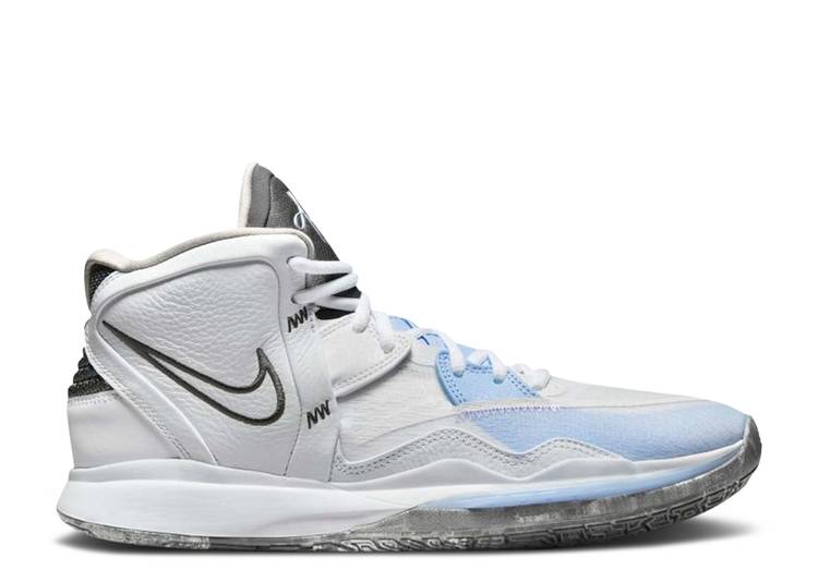 【 NIKE KYRIE INFINITY EP \u0027SMOKE AND MIRRORS\u0027 / WHITE LIGHT MARINE MEDIUM BLUE 】 カイリー 白いこと 白いこと 青味 青み スニーカー メンズ ナイキ