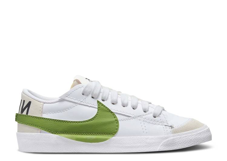 【 NIKE BLAZER LOW 77 JUMBO WHITE CHLOROPHYLL / WHITE CHLOROPHYLL COCONUT MILK 】 ブレイザー ジャンボ 白色 ホワイト スニーカー メンズ ナイキ