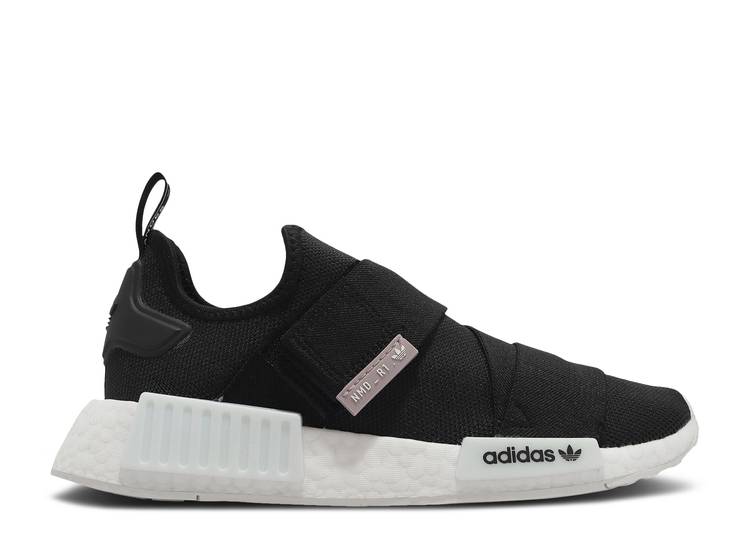 【 ADIDAS WMNS NMD_R1 \u0027BLACK WHITE\u0027 / CORE BLACK CORE BLACK CLOUD 】 アディダス 中核グループ 黒いこと 黒いこと スニーカー レディース