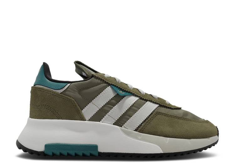 【 ADIDAS RETROPY F2 'ORBIT GREEN' / ORBIT GREEN SILVER METALLIC 】 アディダス 緑 グリーン 銀色 シルバー スニーカー メンズ
