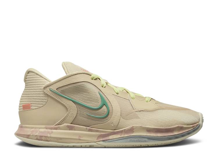【 NIKE KYRIE LOW 5 \u0027N7\u0027 / GRAIN FOSSIL ROSE DUSTY SAGE 】 カイリー サクラ色 スニーカー メンズ ナイキ