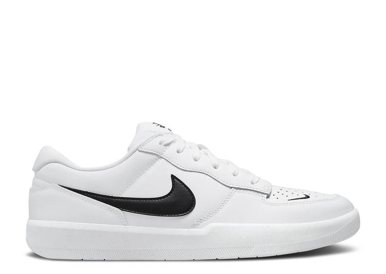 【 NIKE FORCE 58 PREMIUM SB 'WHITE BLACK' / WHITE WHITE WHITE BLACK 】 プレミアム エスビー 白色 ホワイト 黒色 ブラック スニーカー メンズ ナイキ