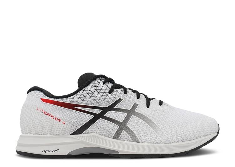 【楽天市場】【 ASICS LYTERACER 4 2E WIDE 'WHITE BLACK' / WHITE BLACK 】 白色 ホワイト