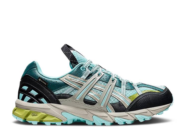 【 ASICS HS4-S GEL SONOMA 15-50 GTX \u0027ARUBA BLUE\u0027 / ARUBA BLUE BLUE GRAPHITE 】 青味 青み スニーカー メンズ アシックス
