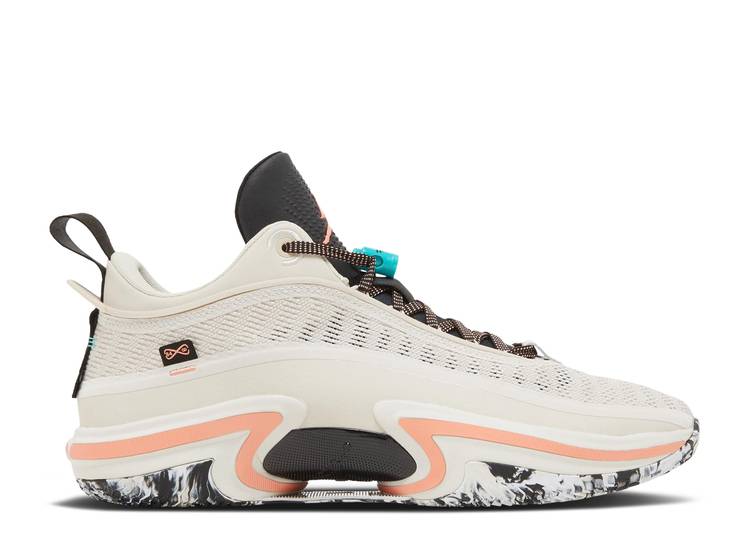 【 AIR JORDAN JORDAN 36 LOW PF \u0027GROUND UP\u0027 / LIGHT OREWOOD BROWN CRIMSON 】 ナイキ 赤銅色 赤銅色 クリムゾン エアジョーダン スニーカー メンズ