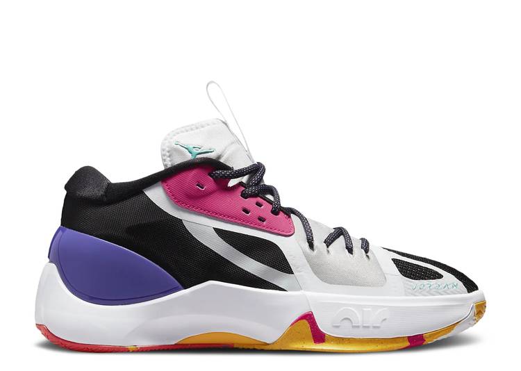 【 AIR JORDAN JORDAN ZOOM SEPARATE 'WHITE MULTI' / WHITE BLACK RUSH ORANGE WASHED 】 ナイキ ズーム 白色 ホワイト 黒色 ブラック ラッシュ 橙 オレンジ エアジョーダン スニーカー メンズ｜スニケス