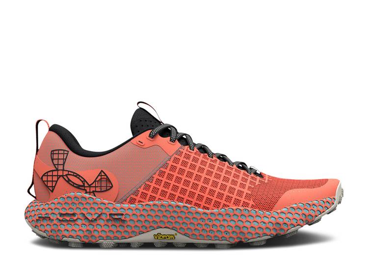 【 UNDER ARMOUR HOVR RIDGE \u0027ELECTRIC TANGERINE\u0027 / ELECTRIC TANGERINE CLOUDLESS SKY 】 天の原 アンダーアーマー スニーカー メンズ スニーカー-メンズ靴