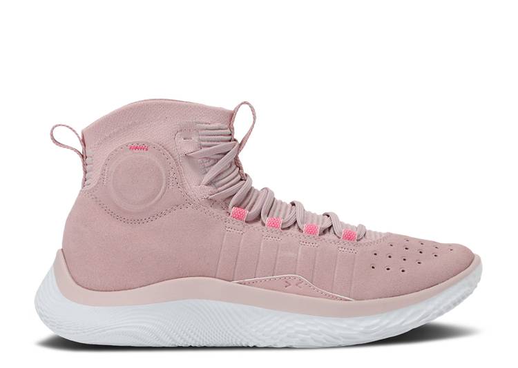 【 CURRY BRAND CURRY 4 FLOTRO 'RETRO PINK' / RETRO PINK WHITE OPAL BLUE 】 カリー ピンク 白色 ホワイト 青色 ブルー スニーカー メンズ｜スニケス
