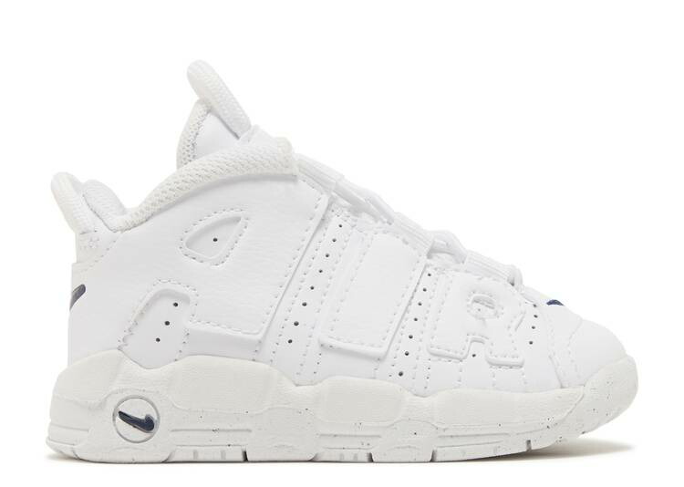 【 NIKE AIR MORE UPTEMPO TD \u0027WHITE MIDNIGHT NAVY\u0027 / WHITE MIDNIGHT NAVY WHITE 】 繰り上げるペース 白いこと 白いこと 紺色 米国海軍 エアモアアップテンポ モアテン もの言う花 ナイキ