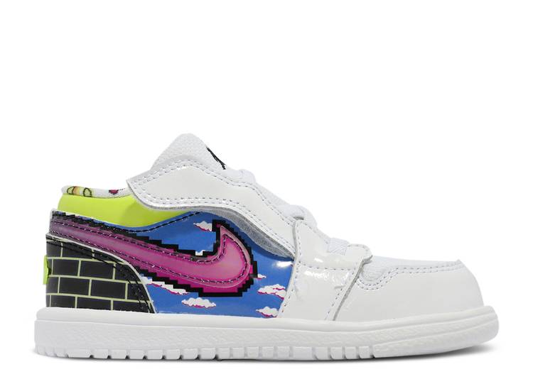 【 AIR JORDAN JORDAN 1 LOW ALT TD 'OLD SCHOOL GAMING' / WHITE BLACK LEMON VENOM RUSH 】 ナイキ 白色 ホワイト 黒色 ブラック ラッシュ エアジョーダン 'オールドスクール ベビー｜スニケス 297,810円