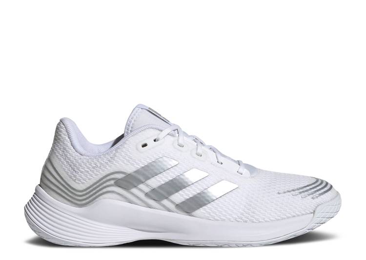 【 ADIDAS WMNS NOVAFLIGHT 'WHITE SILVER METALLIC' / CLOUD WHITE SILVER METALLIC 】 アディダス 銀色 シルバー 白色 ホワイト スニーカー レディース｜スニケス
