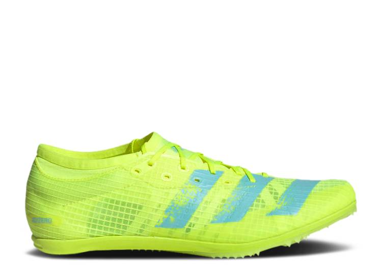 【 ADIDAS ADIZERO AMBITION 'SOLAR YELLOW CLEAR AQUA' / SOLAR YELLOW CLEAR AQUA CORE 】 アディダス アディゼロ 黄色 イエロー アクア コア スニーカー メンズ