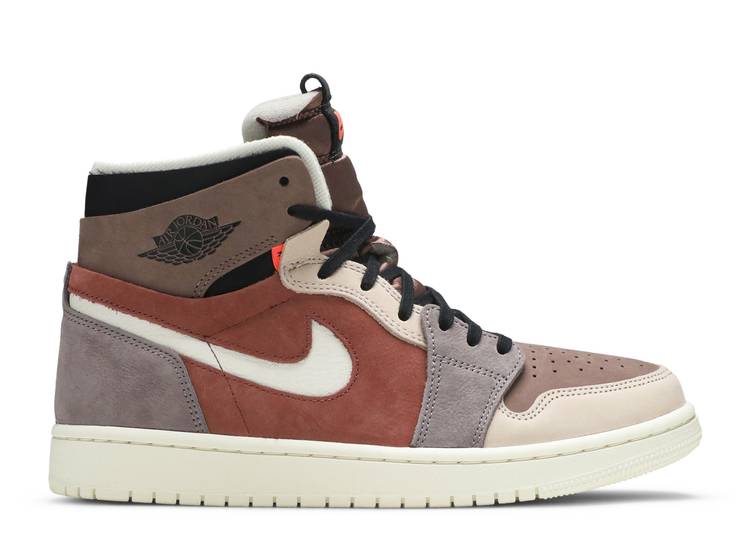 【 AIR JORDAN WMNS JORDAN 1 HIGH ZOOM 'CANYON RUST' / CANYON RUST SAIL PURPLE SMOKE 】 ナイキ ハイ ズーム 紫 パープル エアジョーダン スニーカー レディース