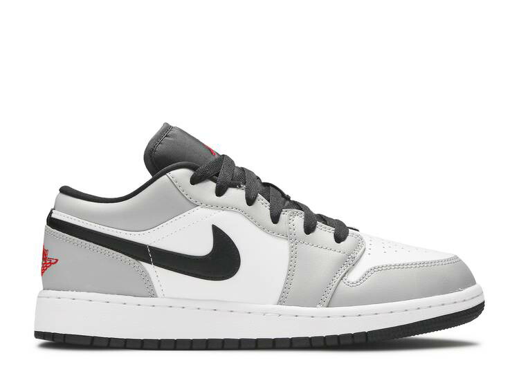 エアジョーダン AIR JORDAN 灰色 グレー 赤 レッド 白色 ホワイト エアジョーダン 'LIGHT GREY' ジュニア キッズ