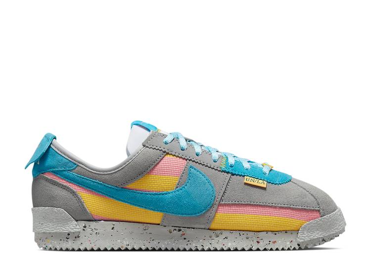 【 NIKE UNION LA X CORTEZ SP MOKE GREY / LIGHT SMOKE GREY CORAL CHALK 】 ユニオン ロサンゼルス コルテッツ 灰色 グレー スニーカー メンズ ナイキ