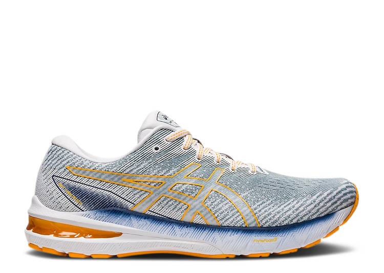 【 ASICS GT 2000 10 'LIGHT STEEL AMBER' / LIGHT STEEL AMBER 】 銀色 スチール スニーカー メンズ アシックス|スニケス