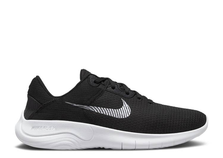 【 NIKE WMNS FLEX EXPERIENCE RUN 11 EXTRA WIDE 'BLACK WHITE' / BLACK WHITE 】 エクスペリエンス ラン 黒色 ブラック 白色 ホワイト スニーカー レディース ナイキ